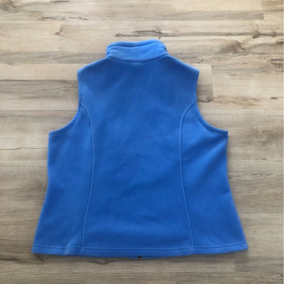 Columbia Blue Fleece Vest - Picture 8 of 8